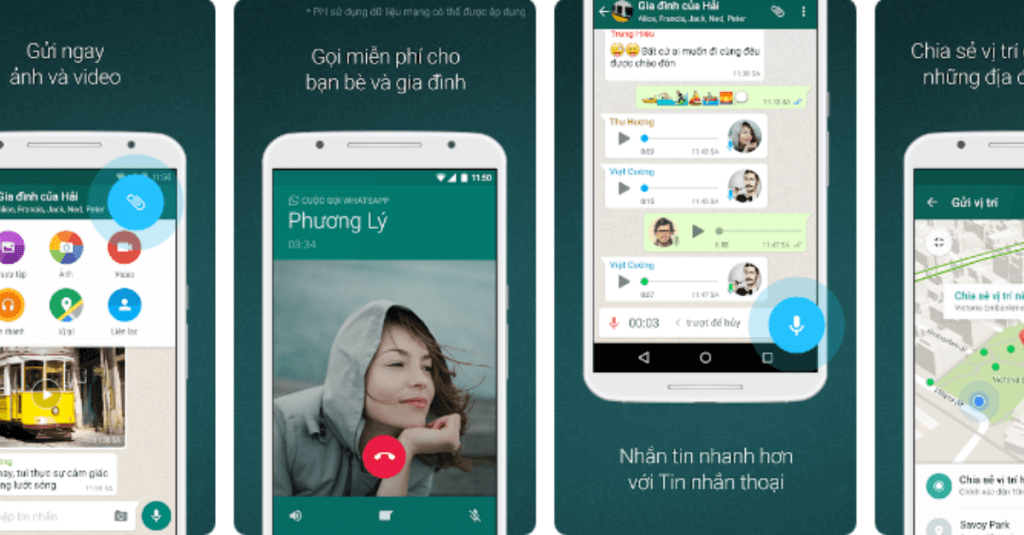 Cac Ung Dung Chat Tuong Tu Zalo Ung Dung Whatsapp Messenger Saobay Branding