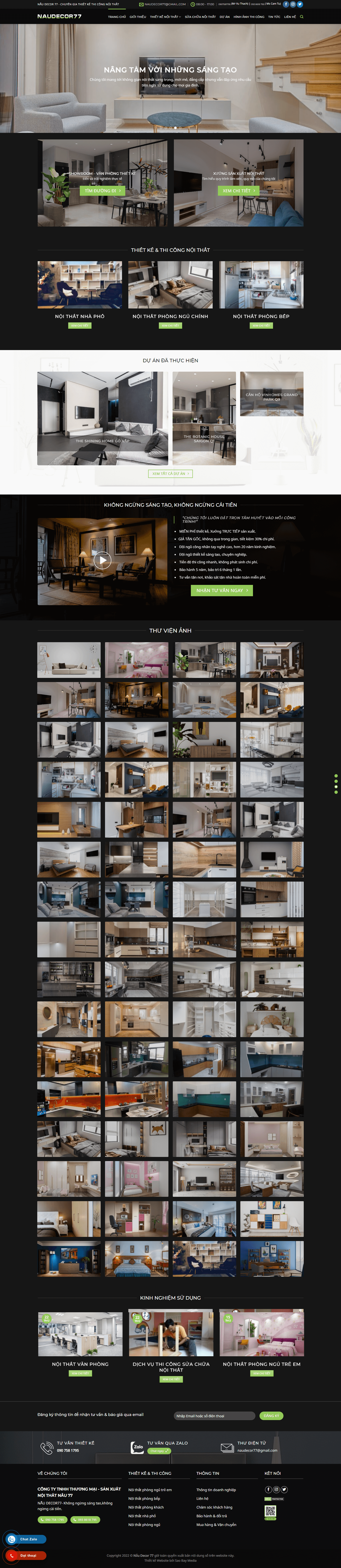 Thiet Ke Web Noi That Nau