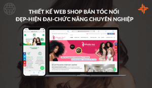 Thiết Kế Web Bán Tóc Nối