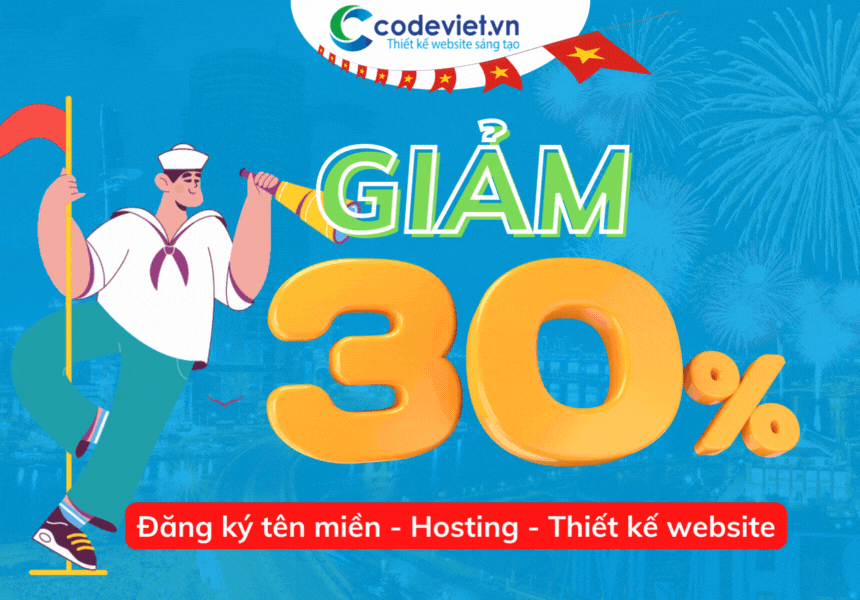 Khuyến Mãi Thiết Kế Website 2-9